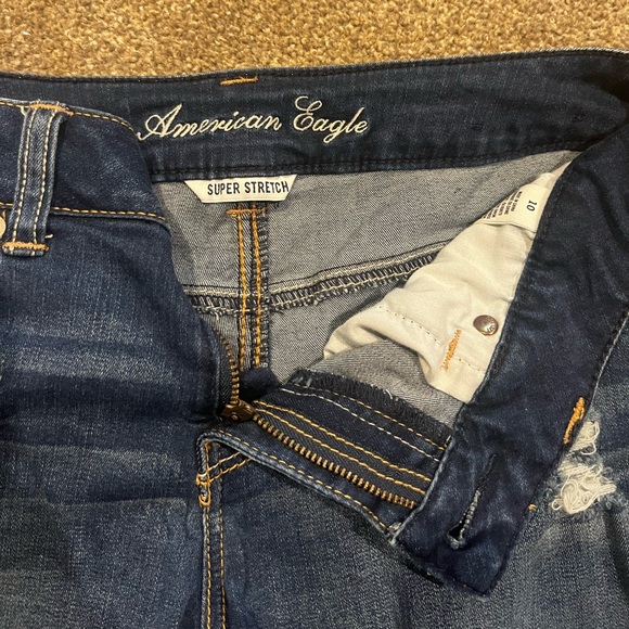 American Eagle - Denim/Jean Shorts - Size 10 - Picture 3 of 6